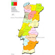 Map of Portugal - Major rivers, lakes and Montains | PlanetWare