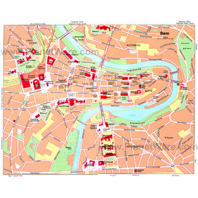 Map Of Bern