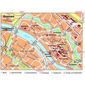 bremen map