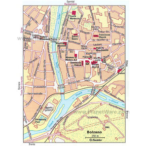 Bolzano Italy Map