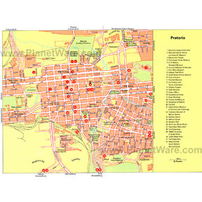 Pretoria Map