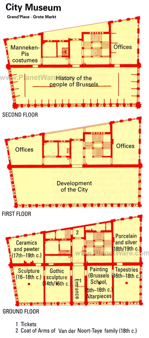 Some attractions within Map of