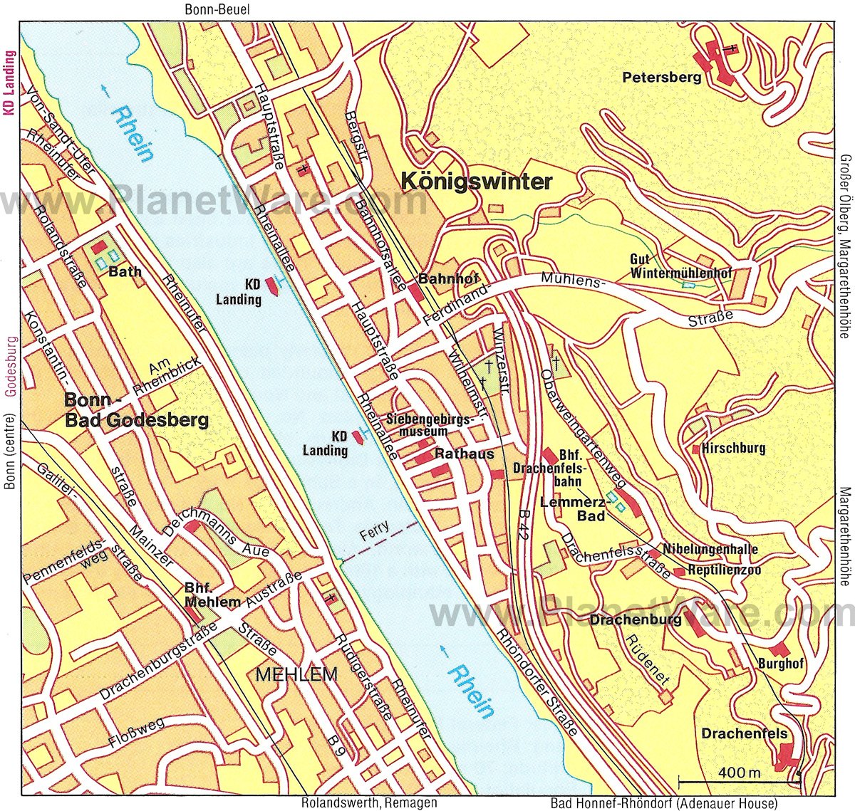 Map of Germany: the Lander | PlanetWare