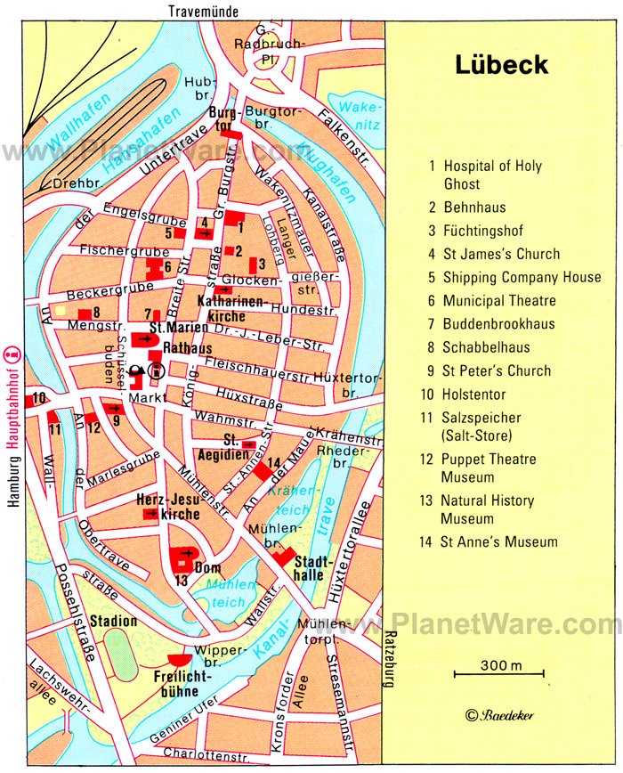 Lubeck Map