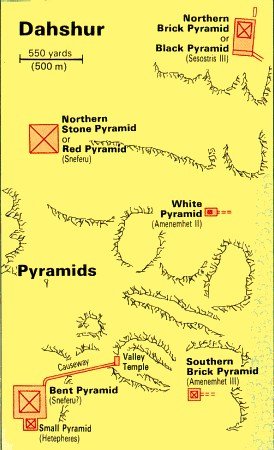 Pyramids On Map