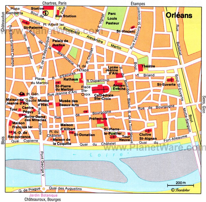 Orleans Map