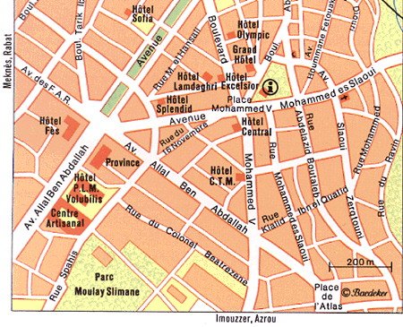 Fez Map