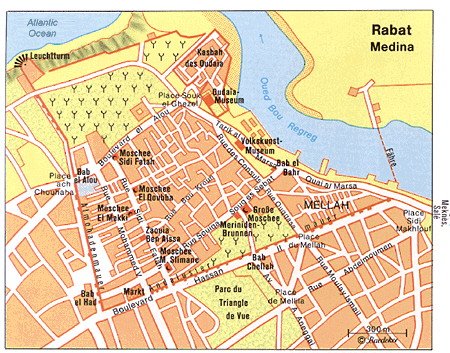 Rabat On Map