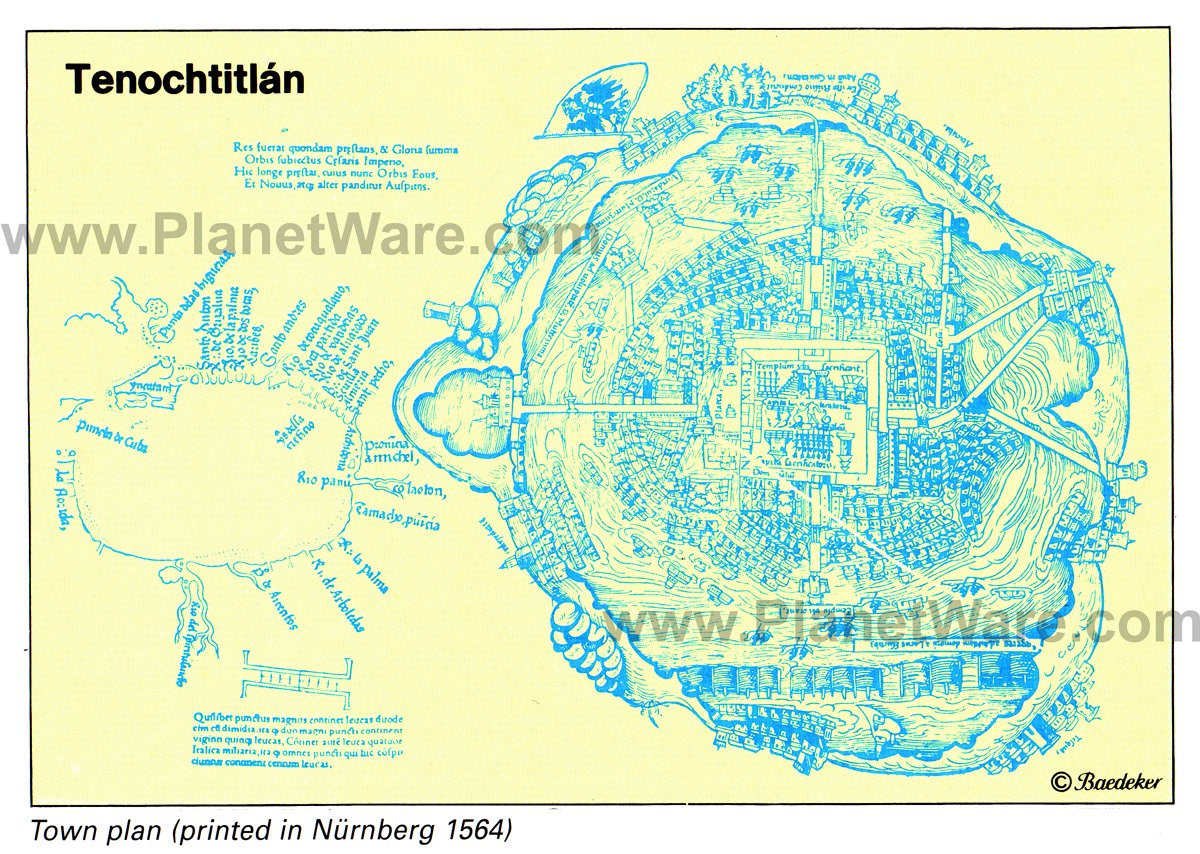 Map Of Mexico Mexican States Planetware