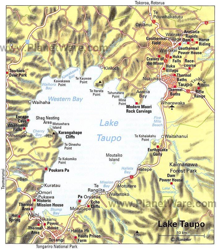 Taupo Map