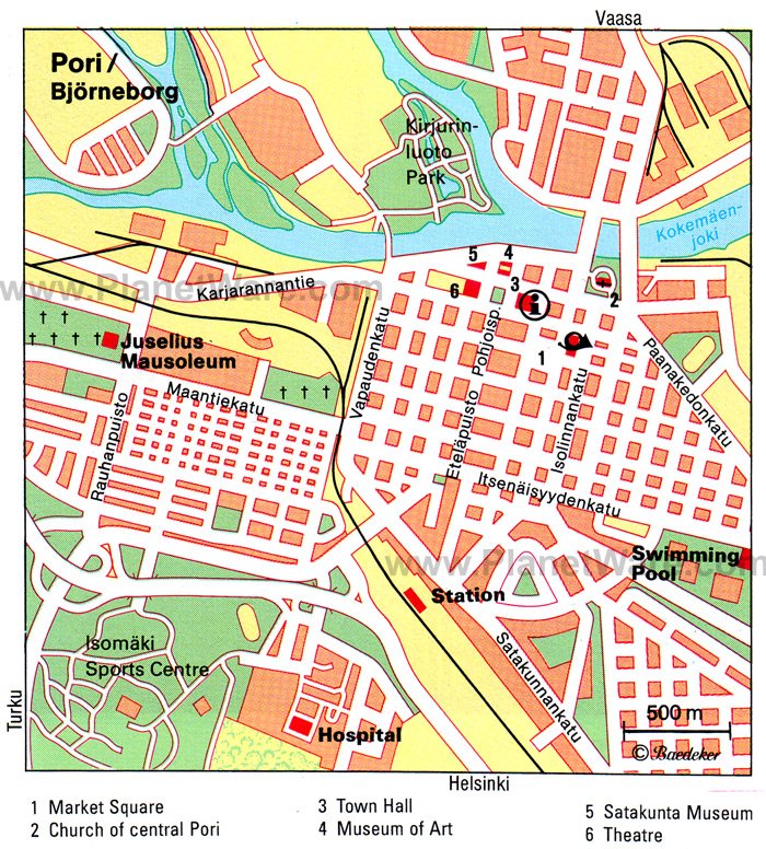 Map Of Republic Of Finland Planetware