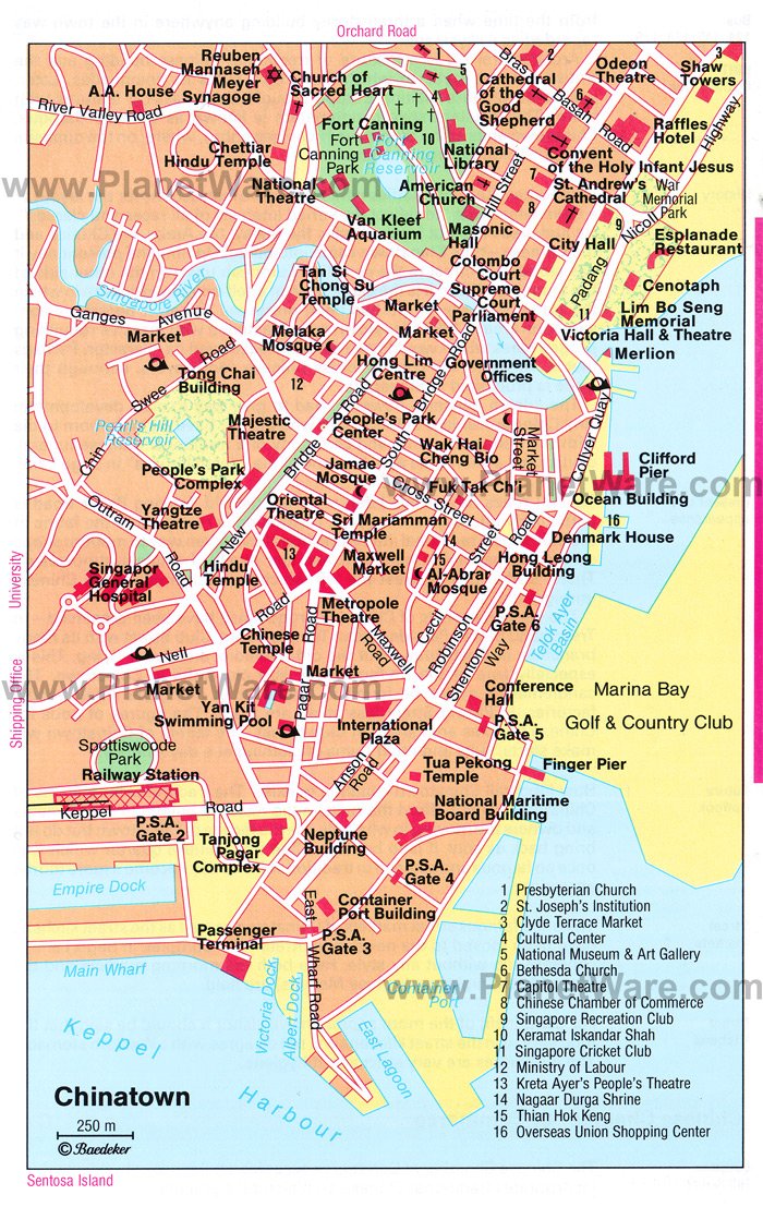 Chinatown Map