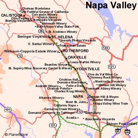 map napa