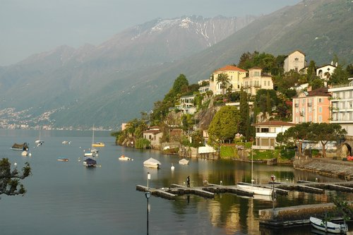 Ascona on Lake Maggiore.