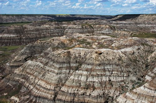 The badlands near Drumheller.