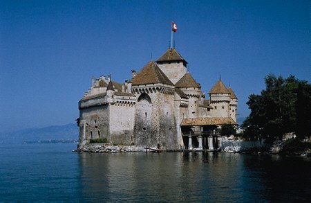 Chateau de Chillon on Lake