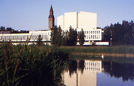 Finlandia Hall in Helsinki.