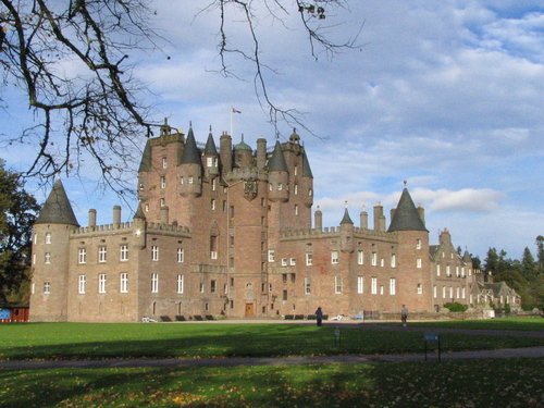 glamis castle outline