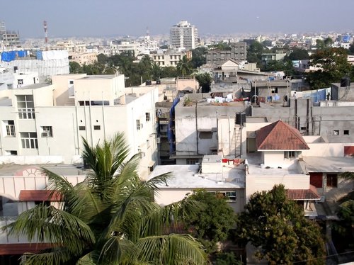 View of Hyderabad.