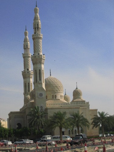 Jumeirah mosque in Dubai.