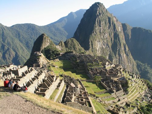 machu picchu pictures. Machu Picchu with Huayna