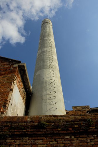 Factory With Chimney