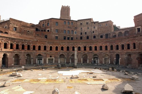 Roman Forum in Rome.