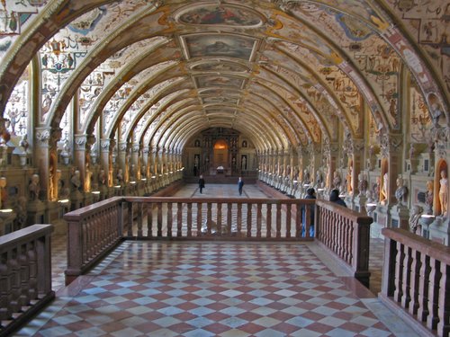 Interior of Residenz in Munich