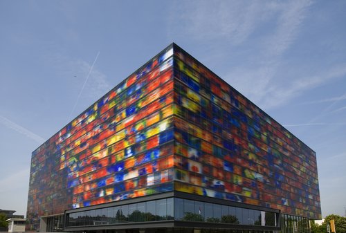 building in Hilversum.