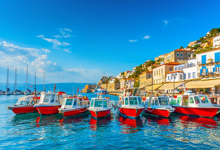 Harbor of Hydra Town