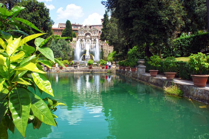 Villa d'Este Gardens at Tivoli