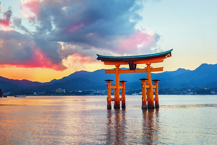 The Island Shrine of Itsukushima