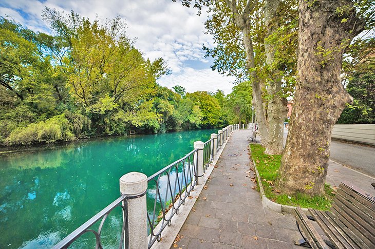 Along the river in Treviso