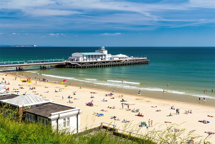 Bournemouth Beach and pier