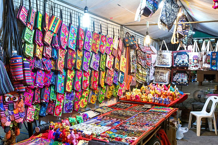 Handicrafts for sale at the Hua Hin Night Market