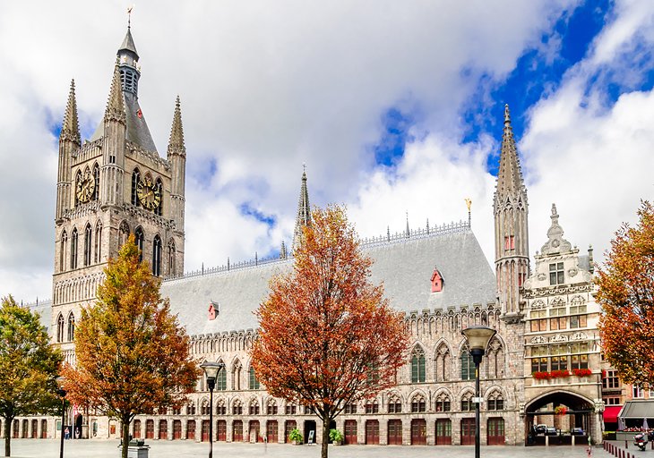 Lakenhalle in Ypres, Belgium