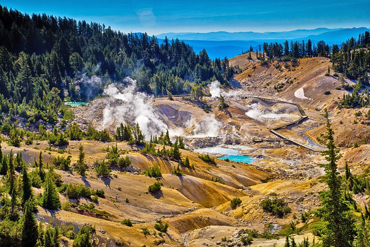 Bumpass Hell at Lassen Volcanic National Park