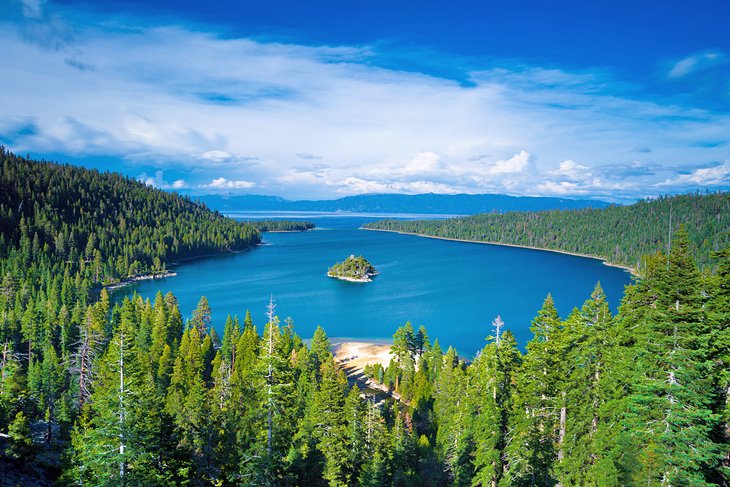 Fannette Island and Emerald Bay, Lake Tahoe