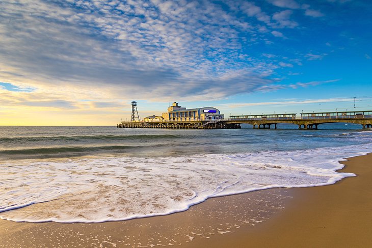 Bournemouth Pier at sunrise