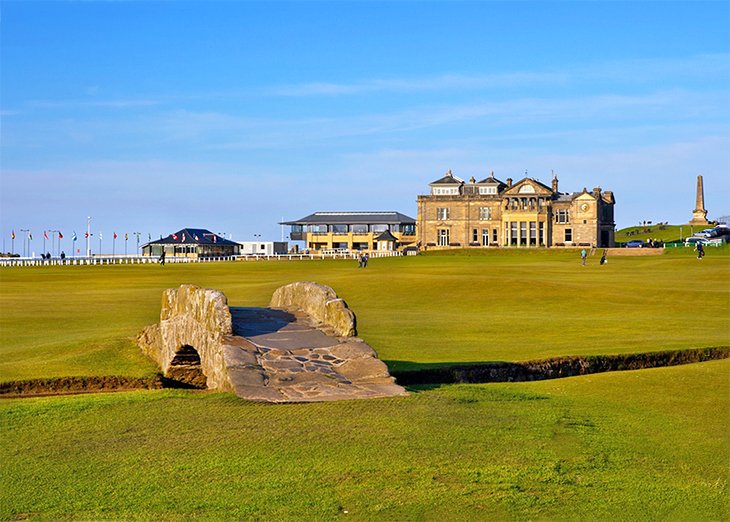 Swilcan Bridge at the Old Course, St. Andrews