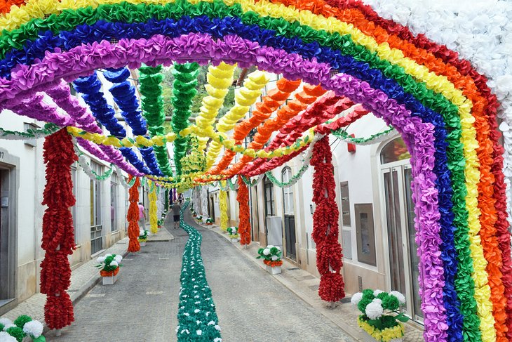 Festival of the Trays in Tomar, Portugal