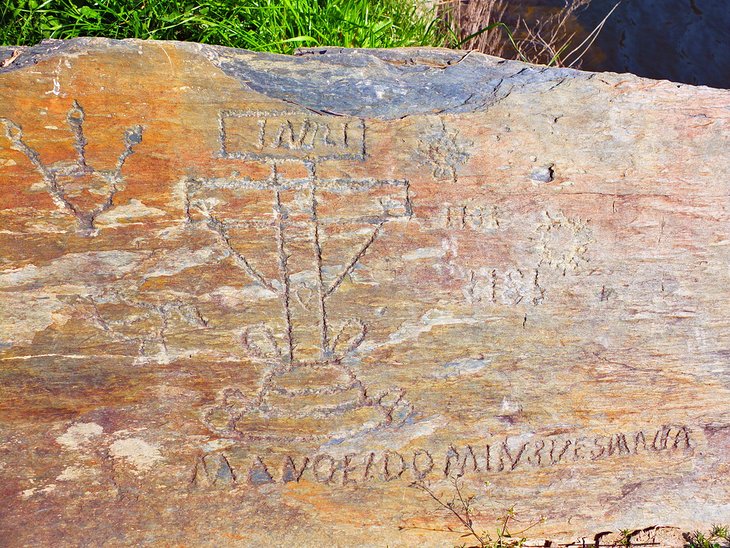 Prehistoric carvings in Côa Valley Archaeological Park