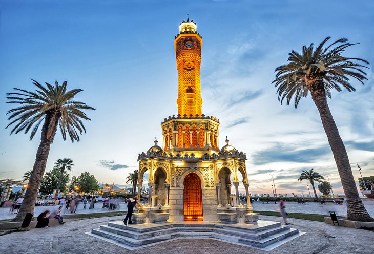 Clock tower in Konak Square, Izmir