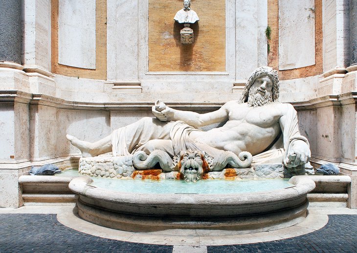 Statue at the Capitoline Museum