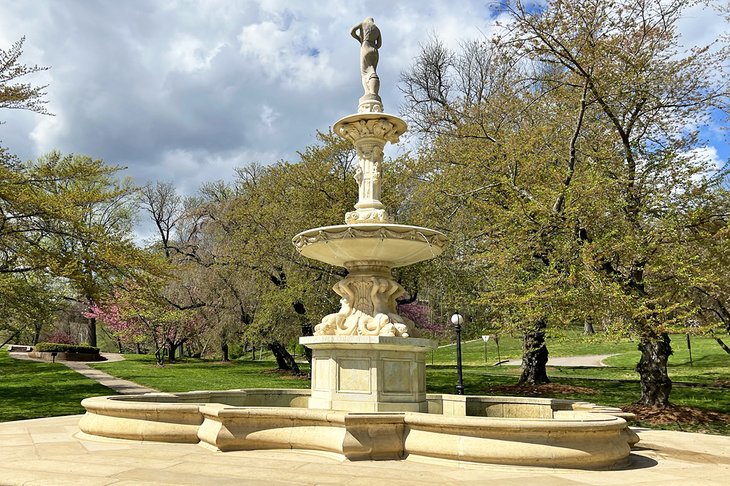 Fountain in Brandywine Park
