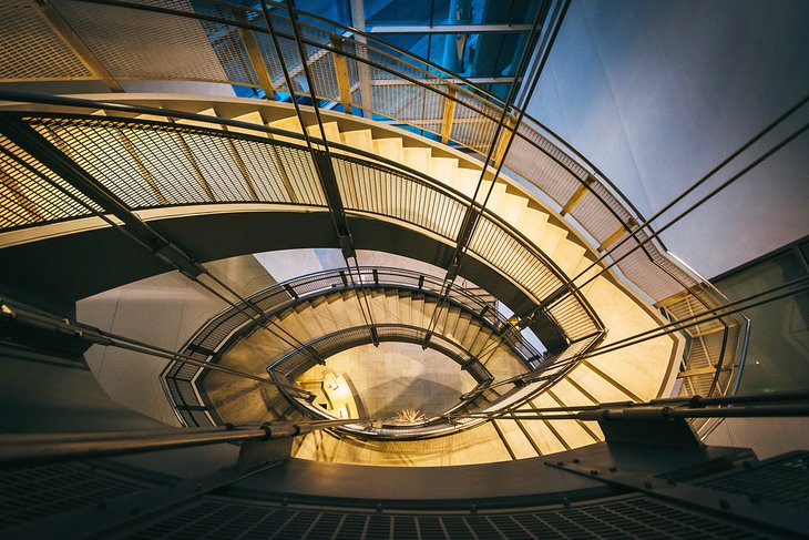 Staircase inside The Walters Art Museum