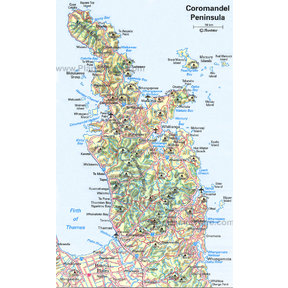 Map - Coromandel Peninsula