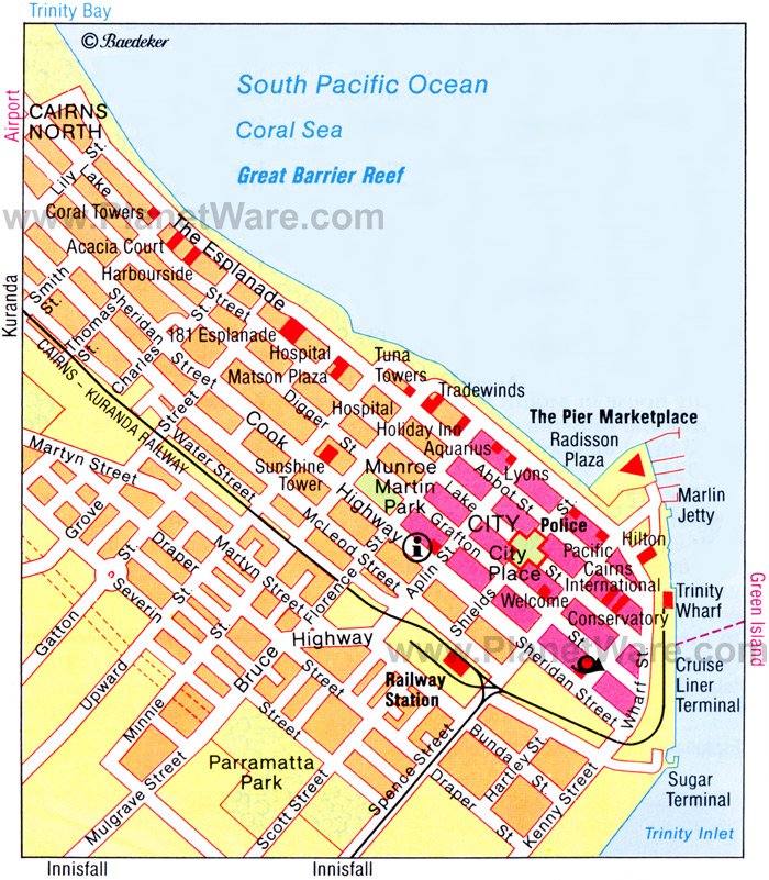 Cairns Map 