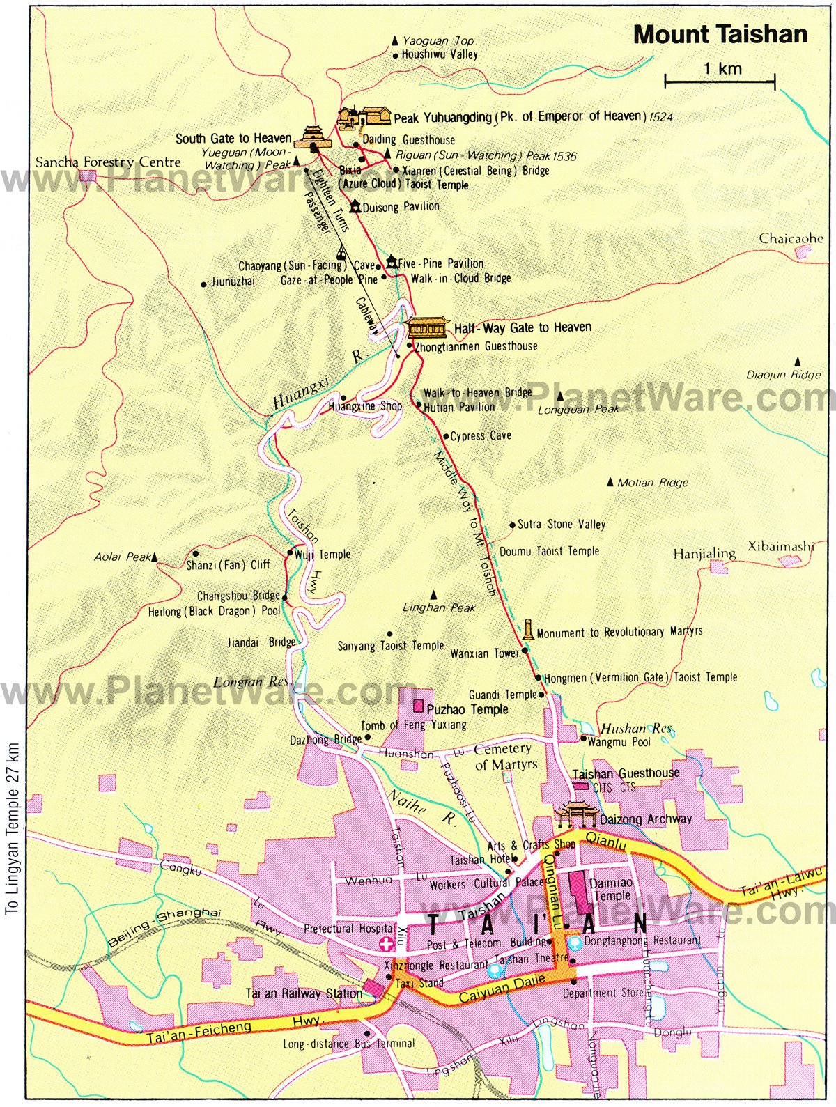 Taishan Guangdong China Map