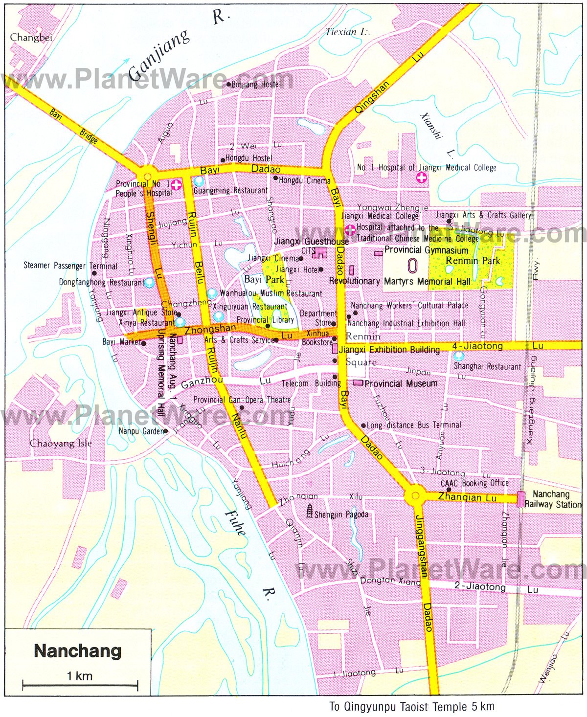 Map of China - Neighbouring Countries | PlanetWare